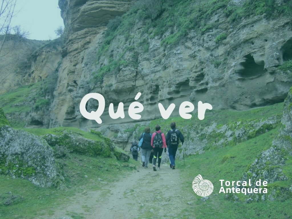 Mirador entre las formaciones rocosas del Torcal de Antequera